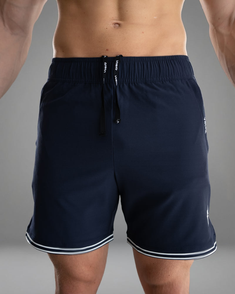 LYCAN 7" SHORTS- NAVY BLUE