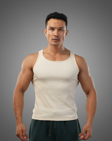 TERMINATOR TANK- OFF WHITE