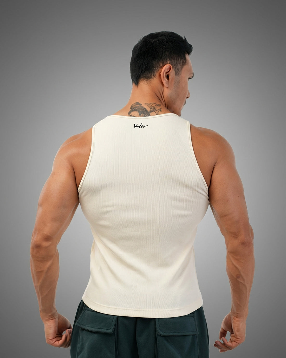 TERMINATOR TANK- OFF WHITE