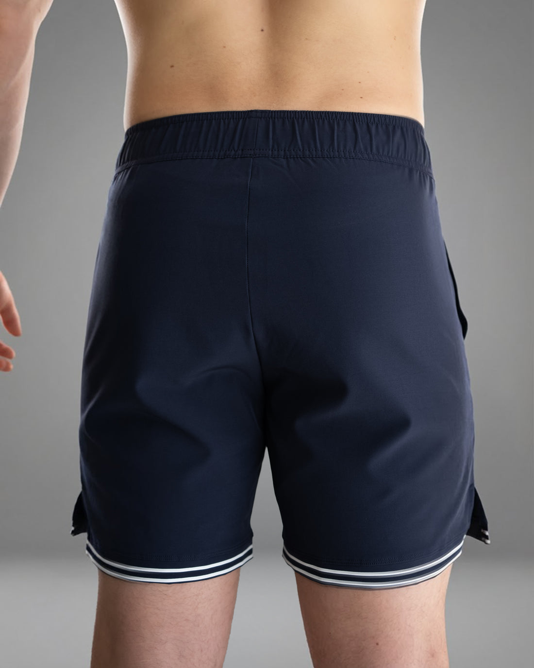 LYCAN 7" SHORTS- NAVY BLUE